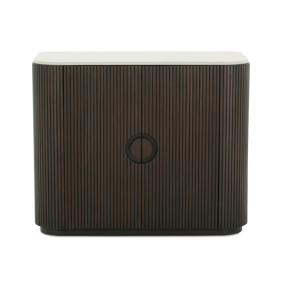 Kindred Bar Cabinet FURNITURE - bar carts & cabinet Rowe Furniture Godiva