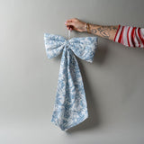 Blue Toile Bow Decorative Objects Luxe B Co (Faire) Large