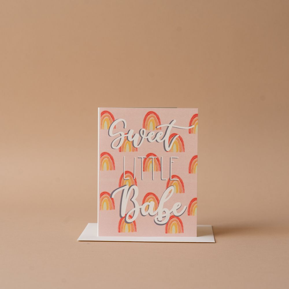 Sweet Little Babe Card greeting card Inkwell Cards (Faire)