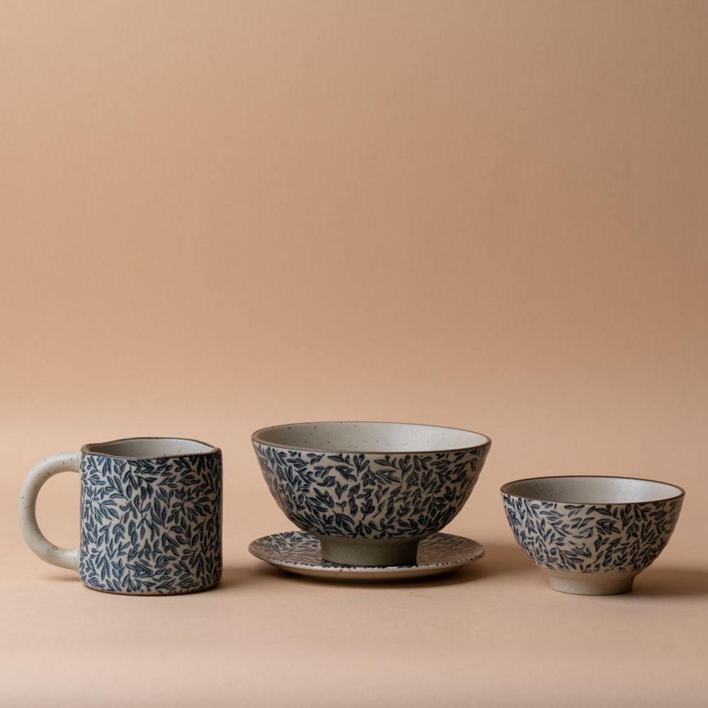 Myrtle Stoneware Pottery Collection dinnerware DANICA (Faire)