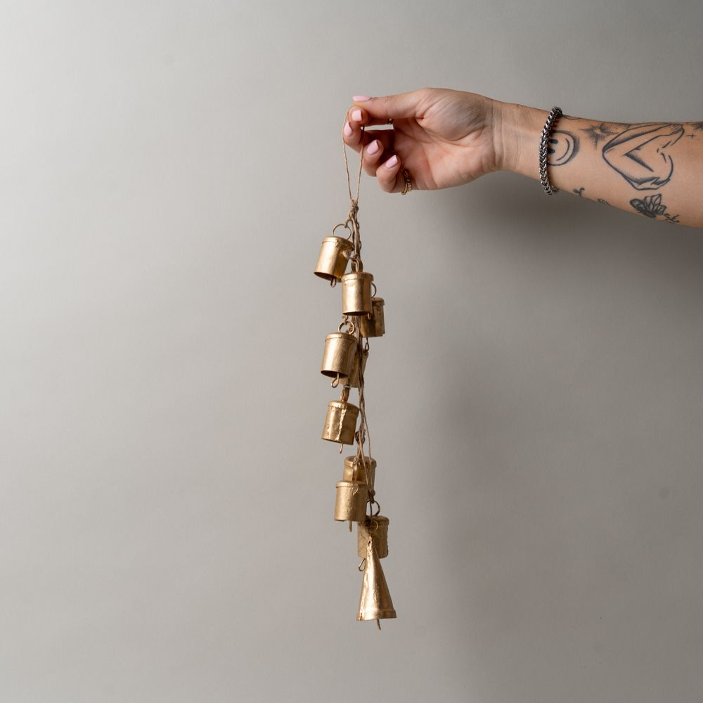 Hanging Holiday Bells CHRISTMAS 2025 Creative Co-op (DYA)