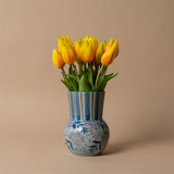 Hand-Painted Stoneware Vase vase Gohobi (Faire)