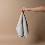 Rustic Linen Pinstripe Tea Towel tea towel Linen Tales