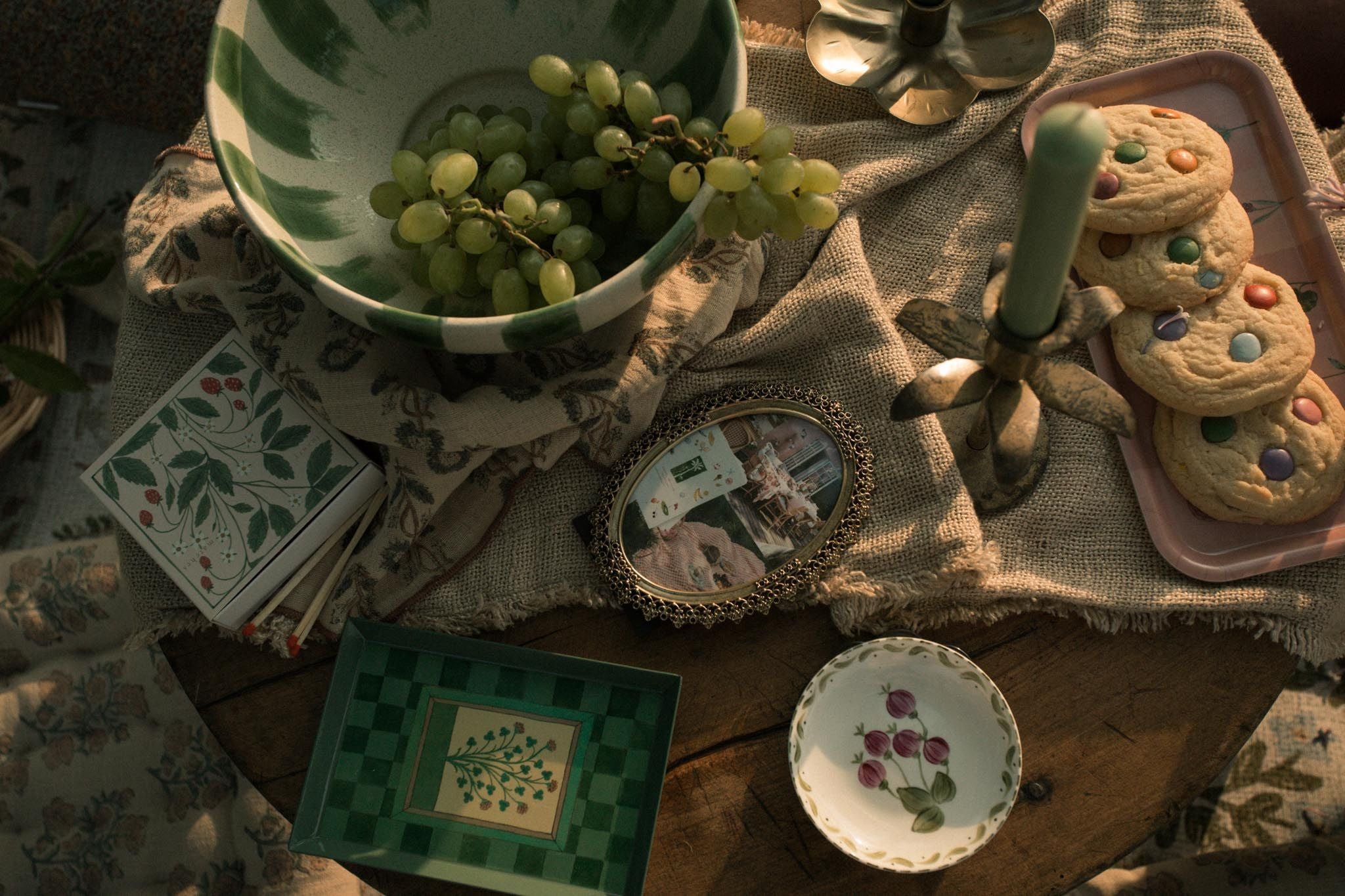 Decorative Safety Matches - Green matches Archivist Gallery (Faire)