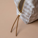 Rug & Weave made Gingham Linen Bag