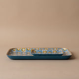 Sunflowers Enamelled Tray tray Bonheur du Jour (Faire)