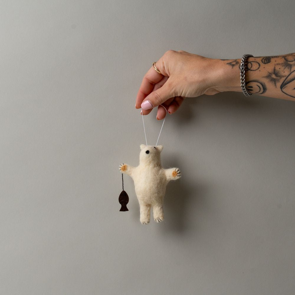 Polar Bear Ornament CHRISTMAS 2025 Abbott Collection