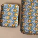 Sunflowers Enamelled Tray tray Bonheur du Jour (Faire)