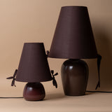 Burgundy Bows Table Lamp LIGHITING - table lamp Morel (Faire)