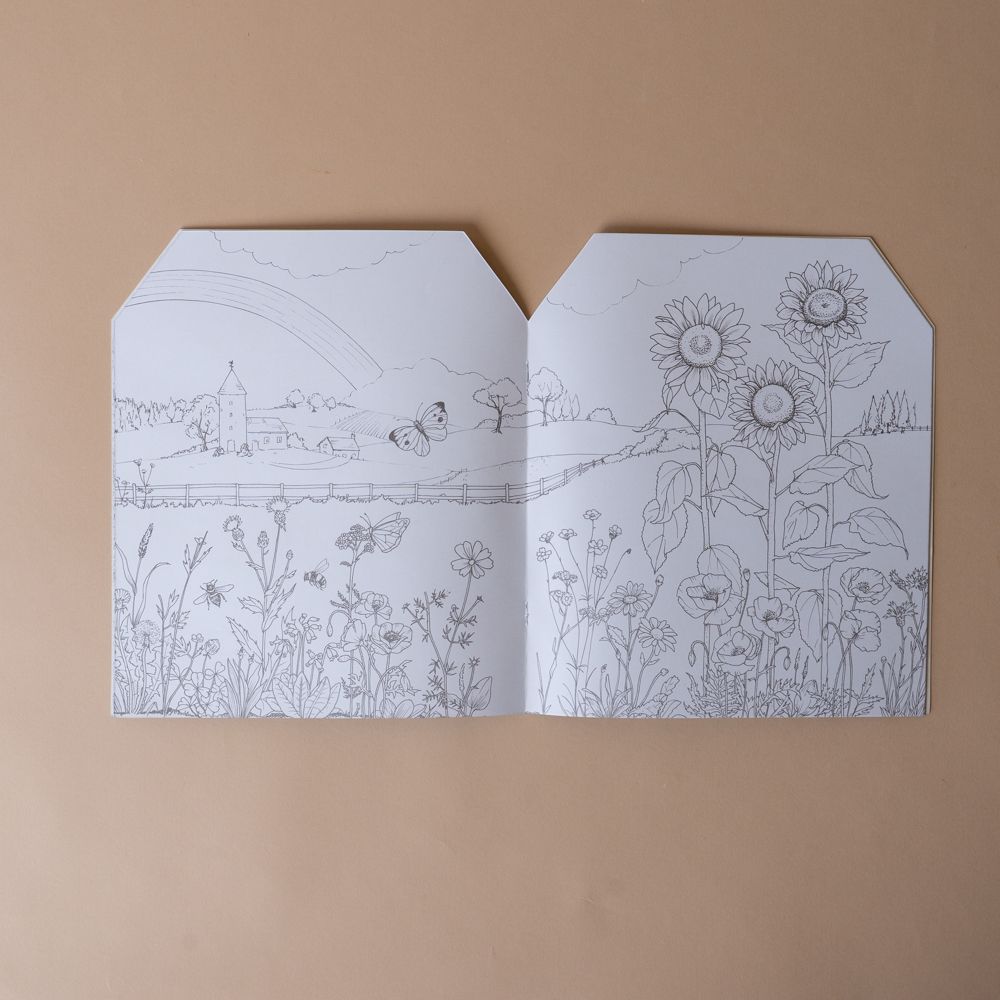 Gardener Sticker Book FINNBIRD - activity book FIRE THE IMAGINATION
