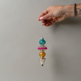 Jewel Toned Glass Finial Ornament CHRISTMAS 2025 Creative Co-op (DYA) No. 2