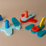 Airplane Foam Bath Friends FINNBIRD - bath toy FIRE THE IMAGINATION