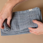 Blue Stripe Double Cloth Napkin napkin Indaba