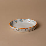 Floral Stoneware Soap Dish soap dish Tranquillo (DYA)