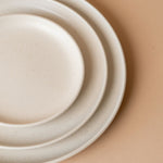 Ceramic Vanilla Plate plate David Shaw