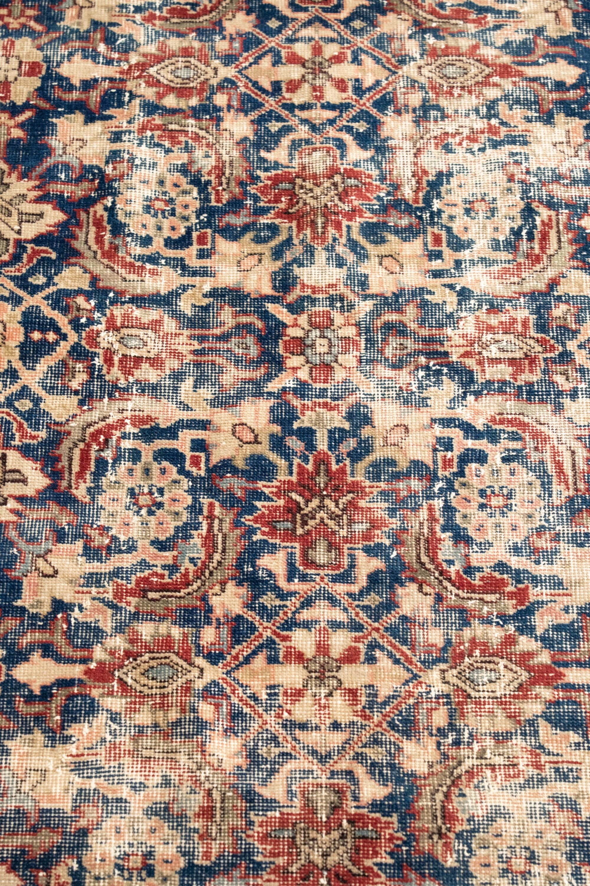 4' x 6'5" Vintage Turkish Oushak Rug VINTAGE - rug Rug & Weave Rugs