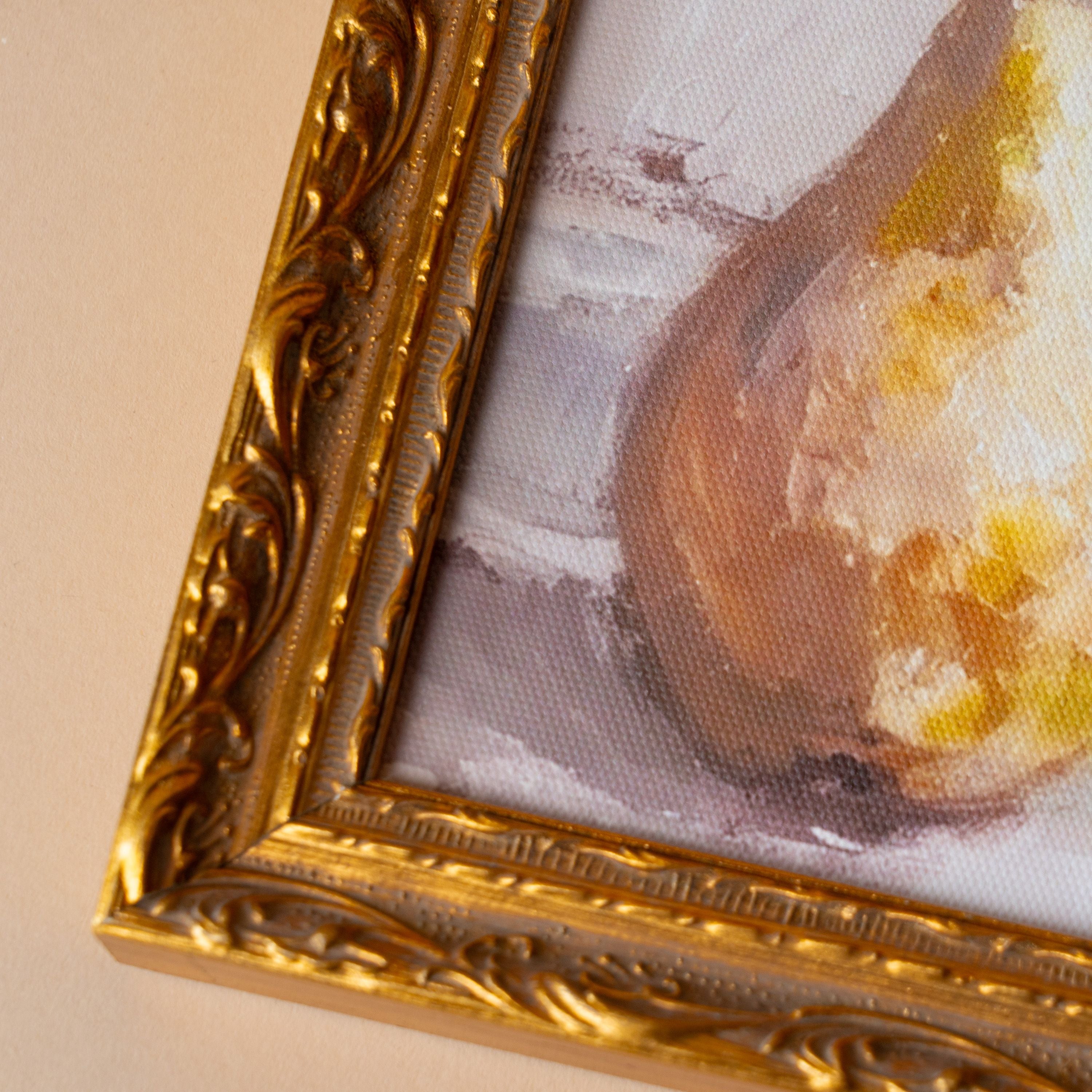 "Watercolour Pears" Framed Vintage Inspired Art Print ARTWORK - print Luxe B Co (Faire)