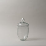 Hand Blown Glass Jar with Lid glass jar Creative Co-op (DYA) Tall