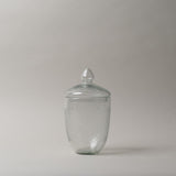 Hand Blown Glass Jar with Lid glass jar Creative Co-op (DYA) Tall