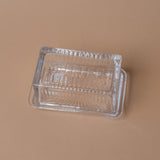 Glass Covered Butter Dish butter dish Abbott Collection