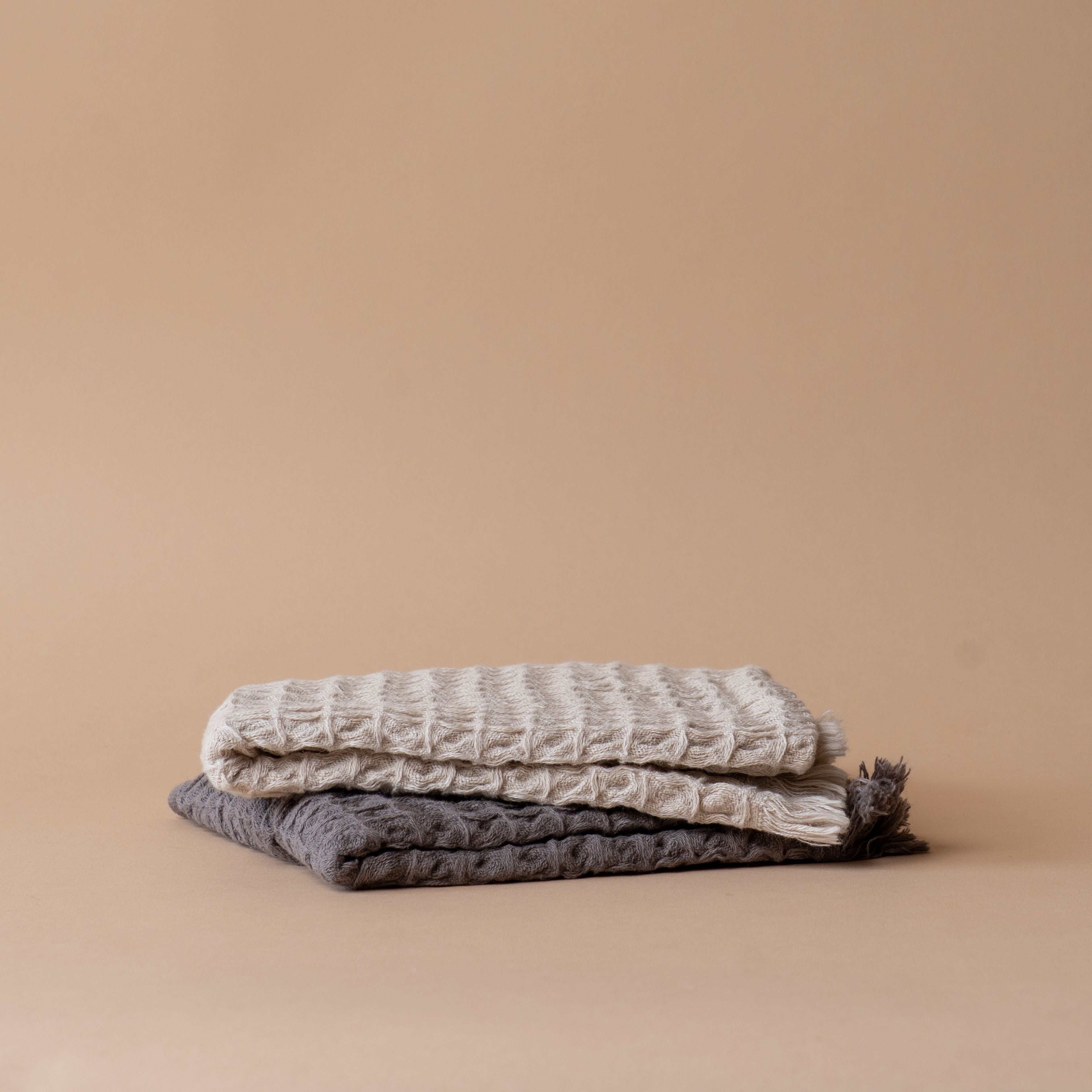 French Waffle Hand Towel hand towel Pokoloko