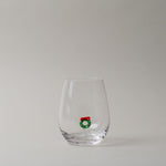 Wreath Stemless Wine Glass CHRISTMAS 2025 Abbott Collection