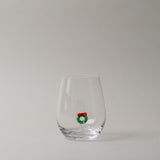 Wreath Stemless Wine Glass CHRISTMAS 2025 Abbott Collection