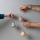 Cotton Mache Jewel Ornament CHRISTMAS 2025 DANICA (Faire)