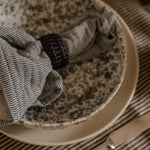 Blue Stripe Double Cloth Napkin napkin Indaba