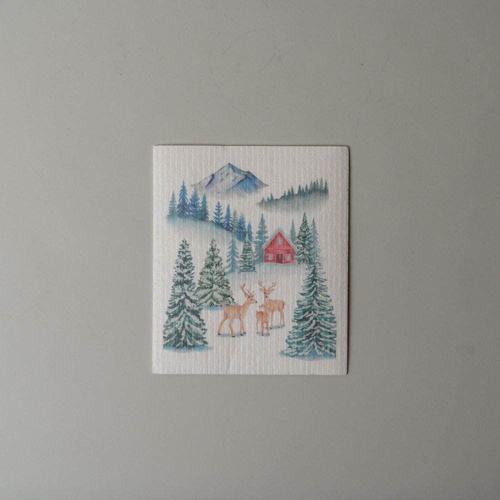Mountain House Sponge Cloth CHRISTMAS 2025 Abbott Collection