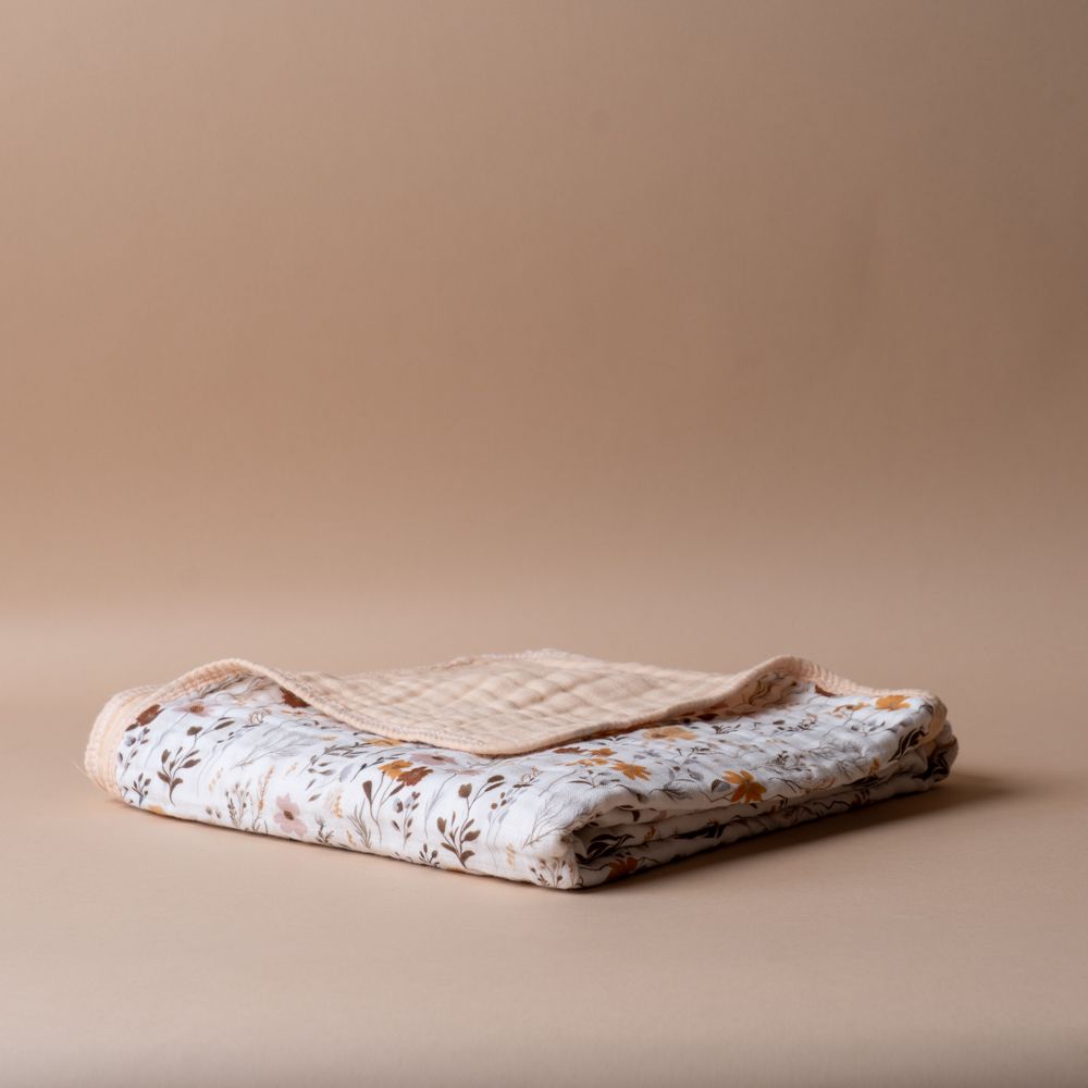 Cotton Crepe Quilt FINNBIRD - quilt Minika (Faire) Wildflowers