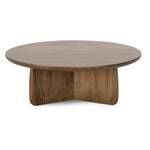Nova Round Coffee Table 4 - a - FURNITURE - Coffee Table - Round Rowe Furniture