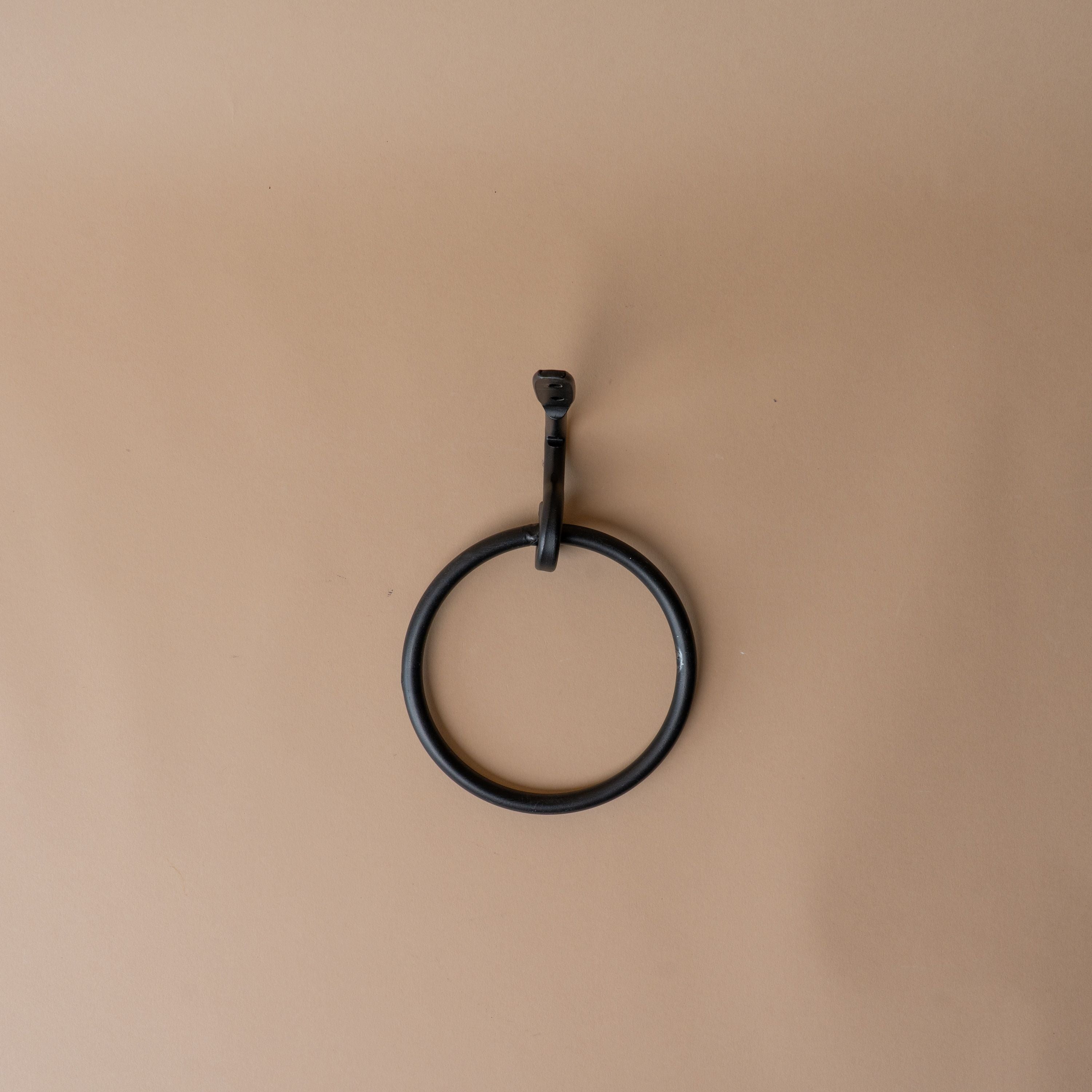 Handmade Iron Towel Ring towel bar Millstream Home (Faire)