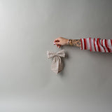 Sand Stripe Bow