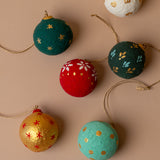 Handmade Paper Mache Sphere - Small