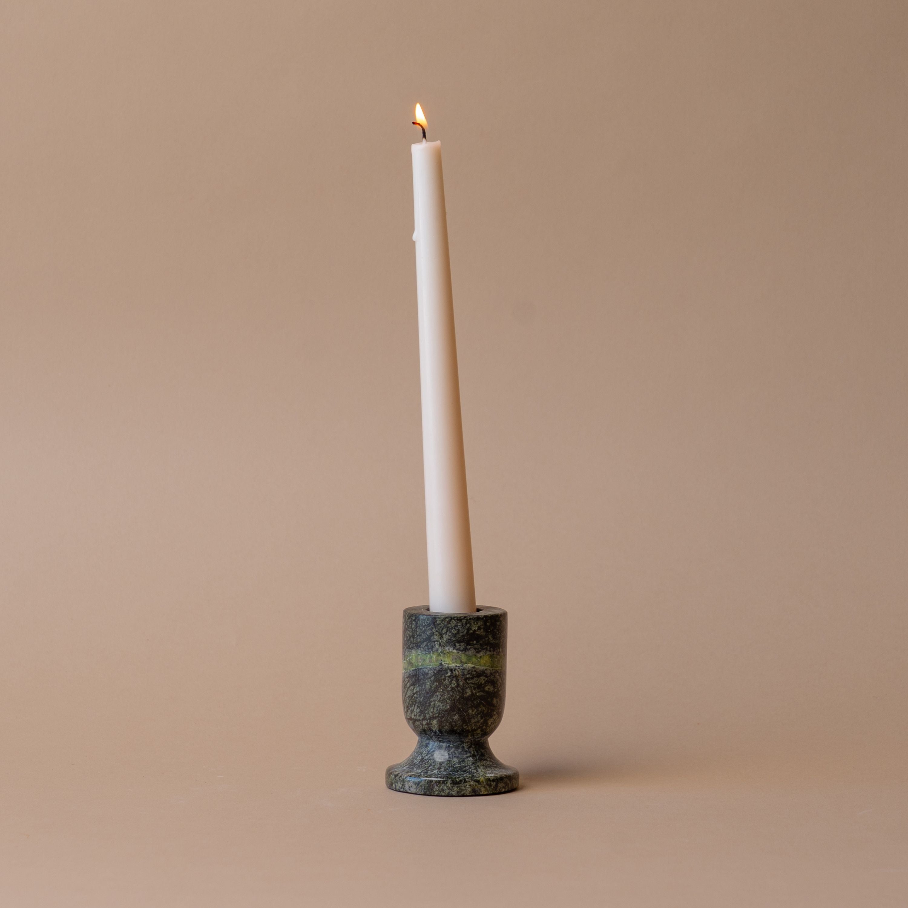 Emerald Marble Candle Holder candle holder Luxe B Co (Faire)