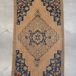 Vintage Turkish Rug 7'0" x 3'4" VINTAGE - rug Rug & Weave Rugs