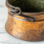 Antique Copper Cauldron - Rug & Weave