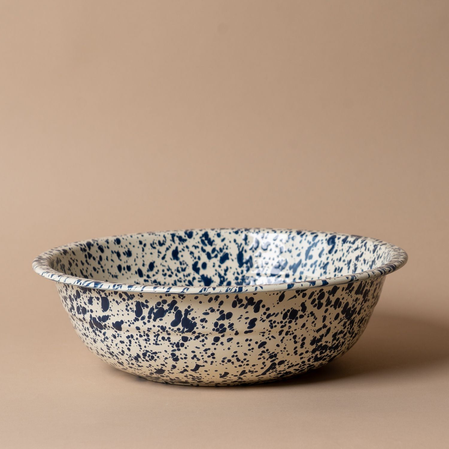 Splatter Enamelware Basin bowl Crow Canyon Home (Faire)