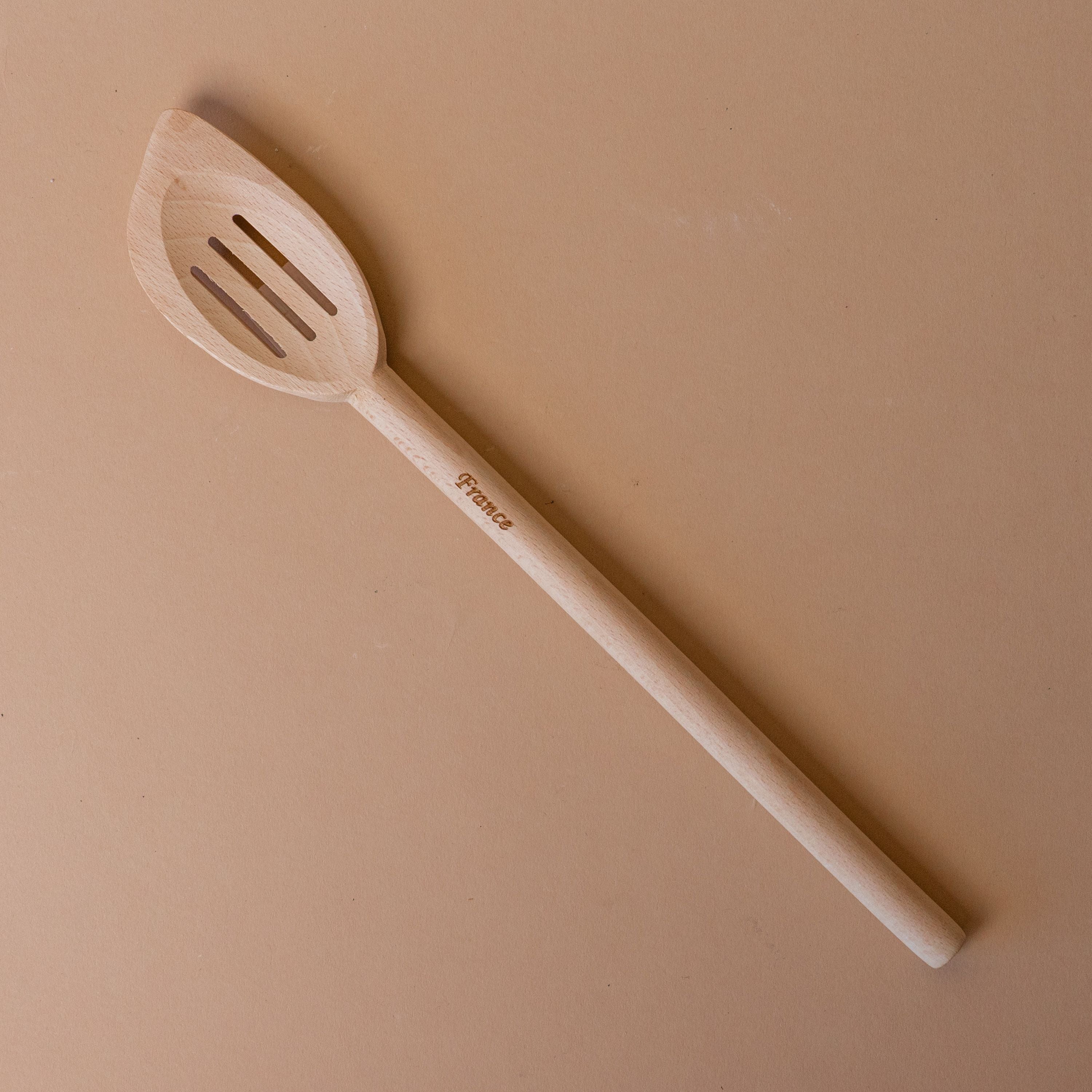 Pointed Beechwood Cooking Spoon wood spoon David Shaw