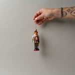 Glass Nutcracker Ornament CHRISTMAS 2025 Abbott Collection Red