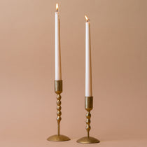 Taper Candle Holders with Bauble Detail candle holder Creative Co-op (DYA)