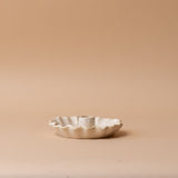 Stoneware Petal Candle Holder