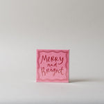 Winter Safety Matches CHRISTMAS 2025 Archivist Gallery (Faire) Pink Merry & Bright