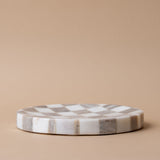 Marble Check Serving Tray tray Creative Co-op (DYA)