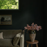 CUSTOM - Rowe Madeline 100" Sofa / Fabric 13295-13 / Carob Turned Leg w/ Brass Caster / Cloud 1 - FURNITURE - sofa Rowe Furniture
