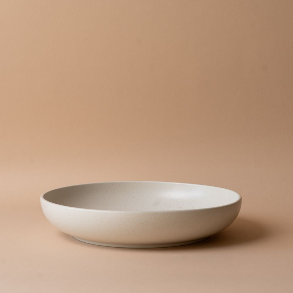 Ceramic Vanilla Serving Bowl bowl David Shaw Pasta Serving Bowl