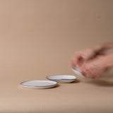 Organic Blue Edge Cup & Saucer mug Tranquillo (DYA)