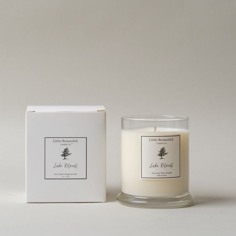 Little Beausoleil Soy Wax Candle Collection CHRISTMAS 2025 Little Beausoleil Candle Co. Lake Retreat