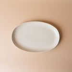 Ceramic Vanilla Plate plate David Shaw Serving Plate